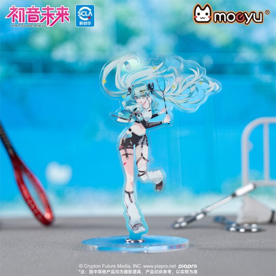 Vocaloid Hatsune Miku Running Series Moeyu Miku Merch Acrylic Rotatable Standing